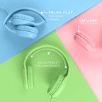 5-Pack On-Ear 3.5mm Wired Headphones for Schools